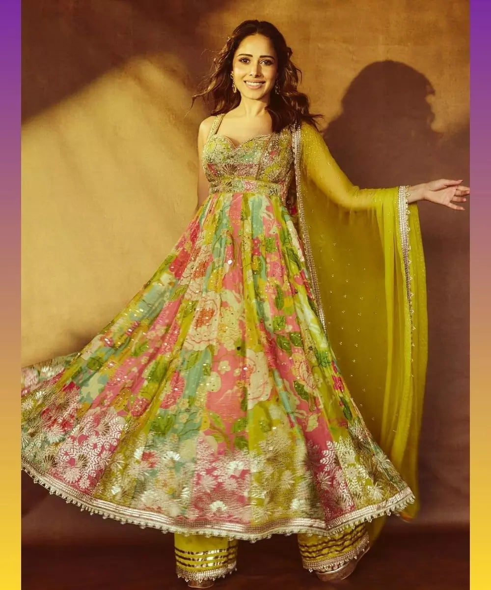 GOPI VAID - Nushrat Anarkali Set - Celeb