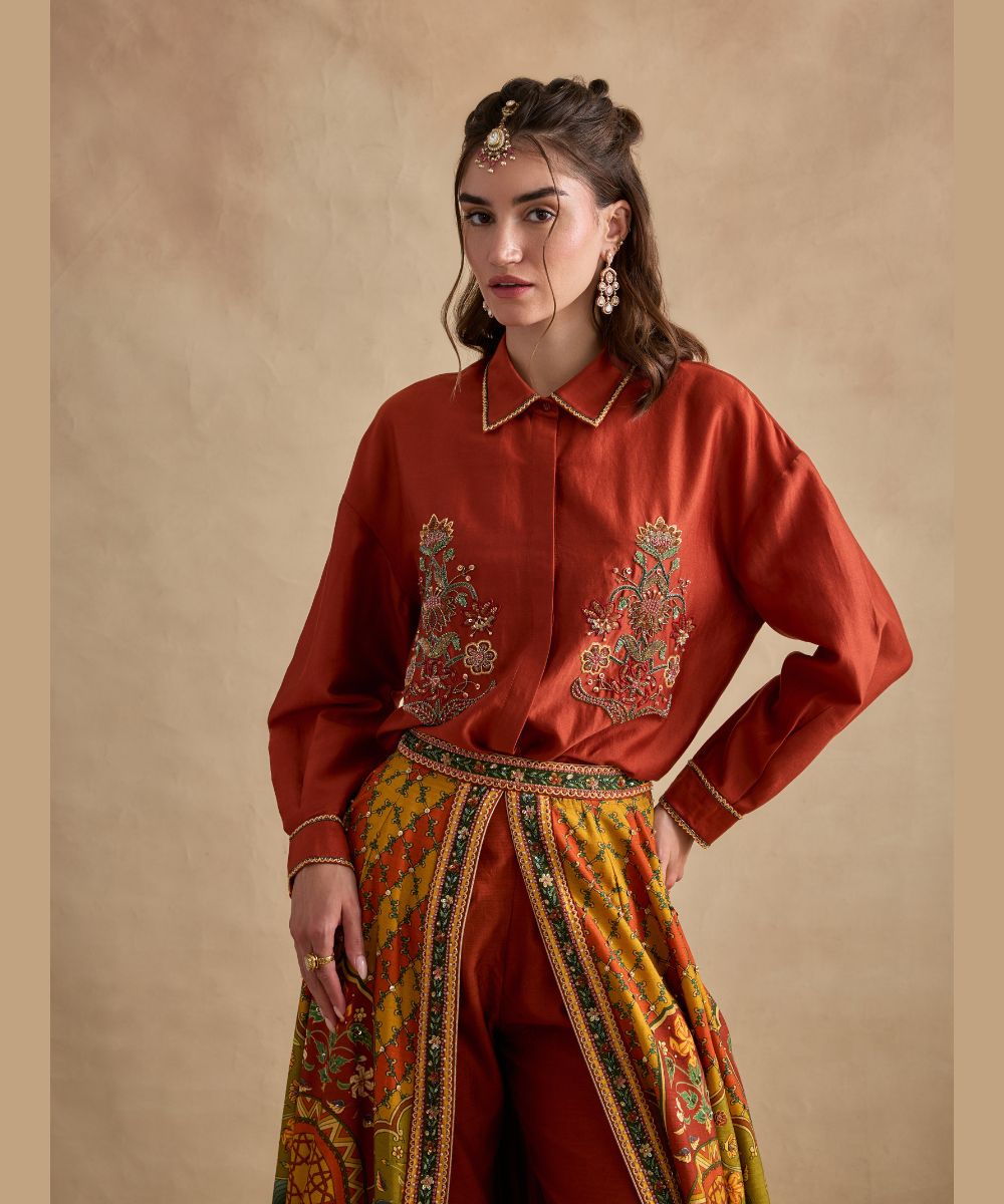 Kalista - Revah - Shadi ka ghar collection - Slit skirt
