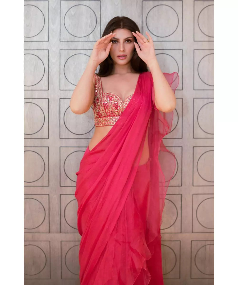GOPI VAID - Richa Saree Set - Celeb