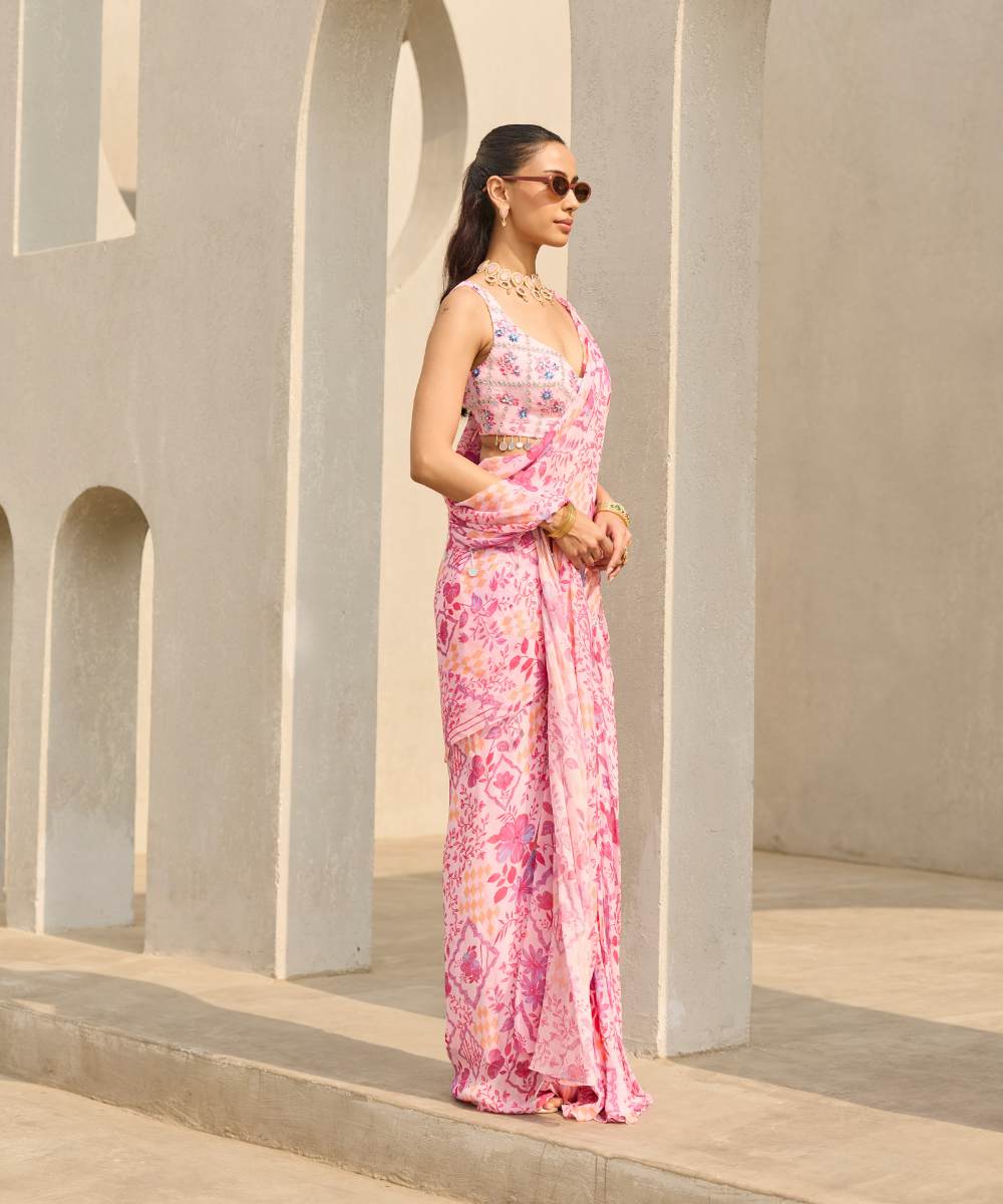 DiyaRajvvir - Amelia collection -  Saree set