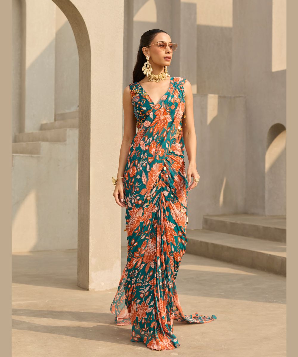 DiyaRajvvir - Amelia collection - Saree set