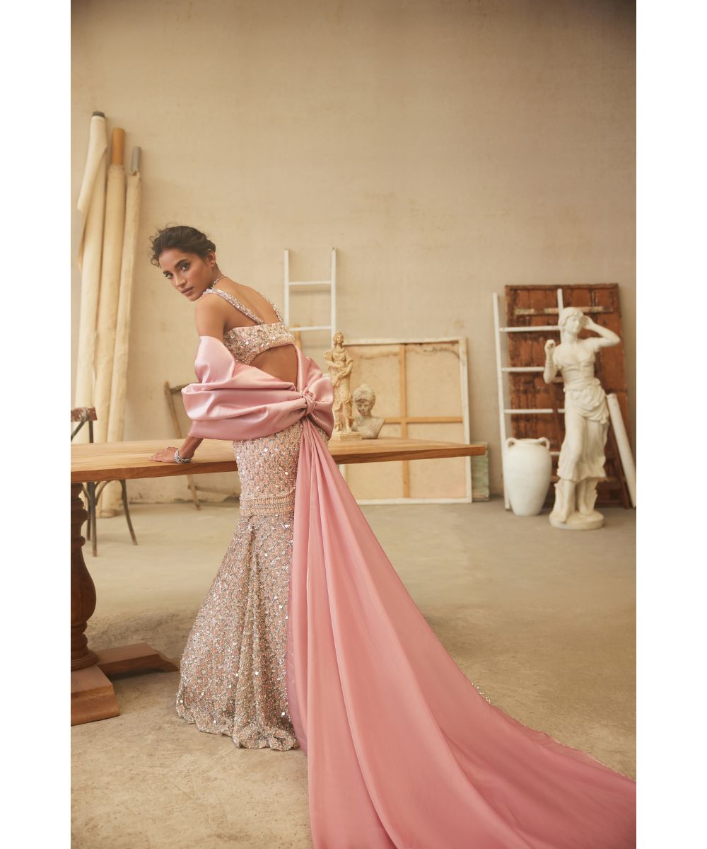 MEHUL GUPTA - Fish Cut Lehenga