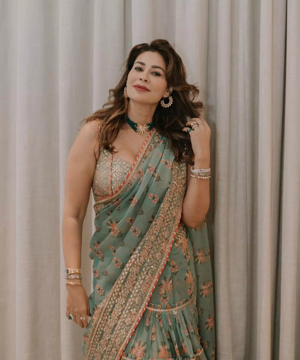 GOPI VAID - Mahira Saree Set - Celeb