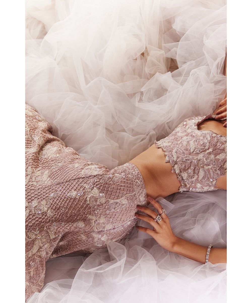 MEHUL GUPTA - Fish cut Lehenga