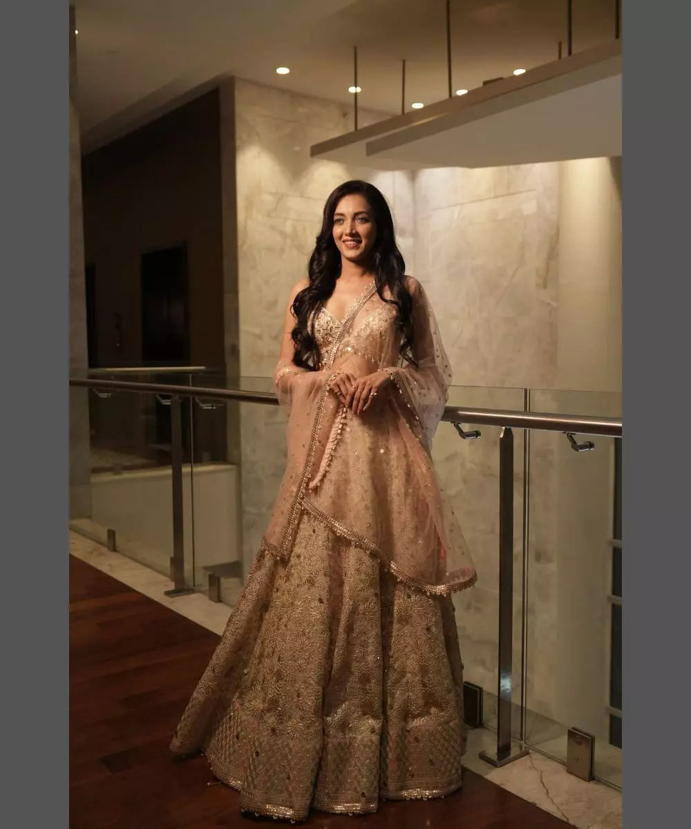 GOPI VAID - Roma Lehenga Set - Celab