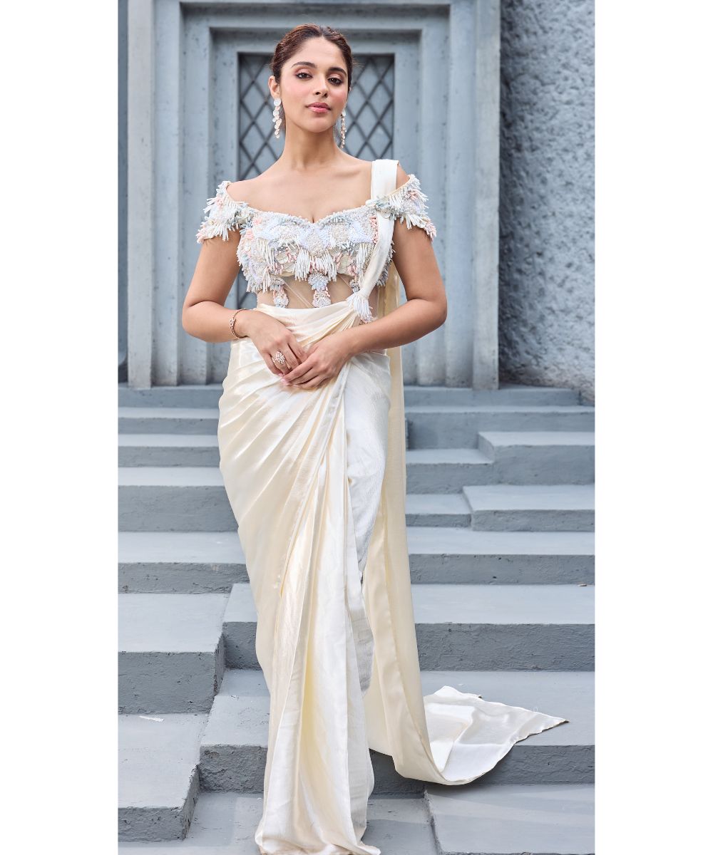 MEHUL GUPTA - Pre-stitched Fusion Saree