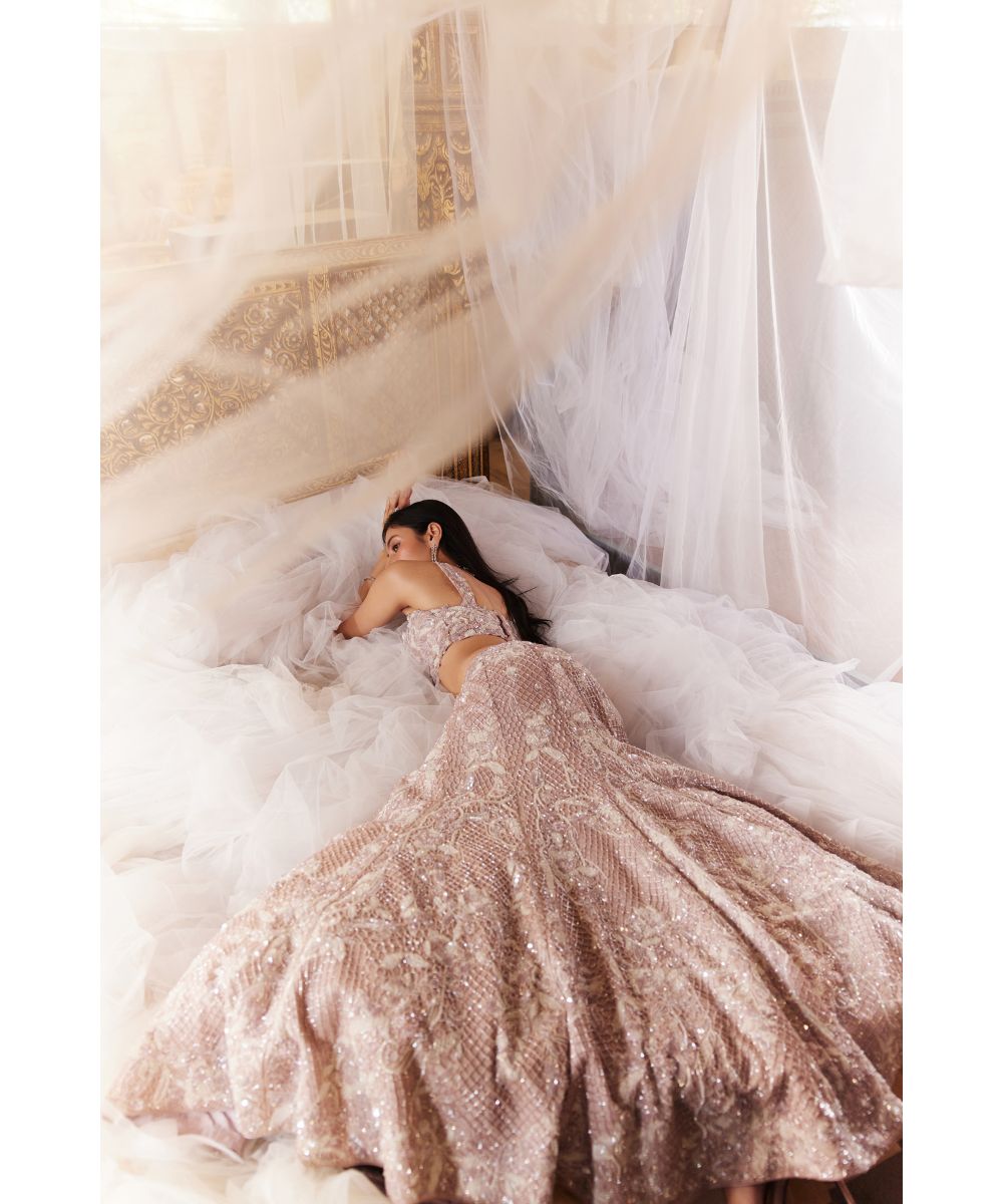 MEHUL GUPTA - Fish cut Lehenga