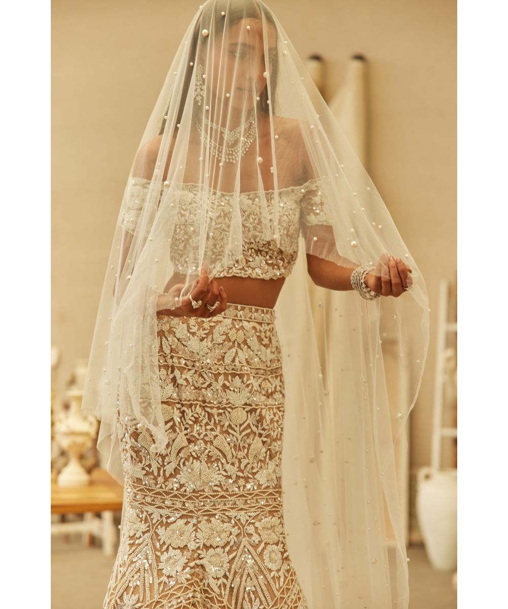 MEHUL GUPTA - Fish cut Lehenga