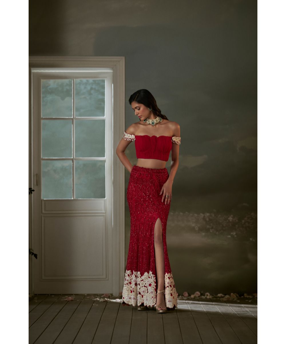 NITIKA GUJRAL - Skirt Corset Set