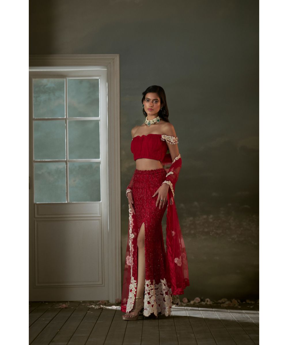 NITIKA GUJRAL - Skirt Corset Set