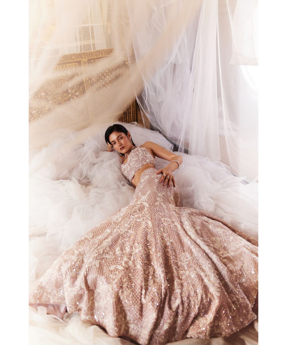 MEHUL GUPTA - Fish cut Lehenga