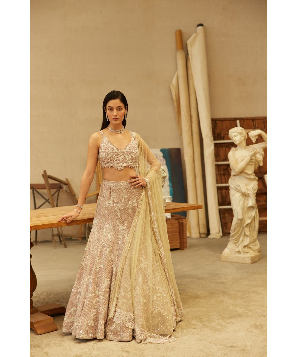 MEHUL GUPTA - Fish cut Lehenga