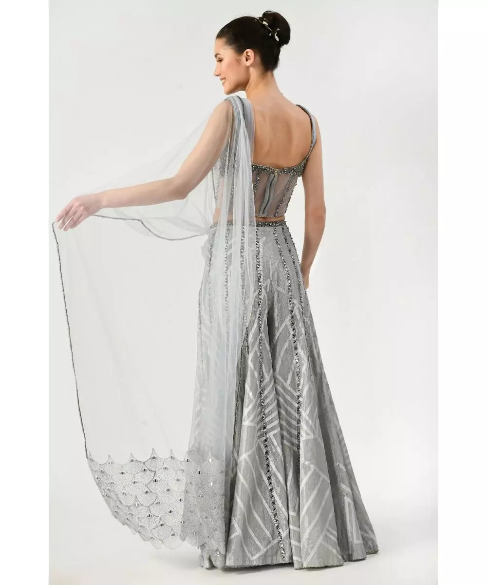 MOLEDRO - Viti Sharara Saree