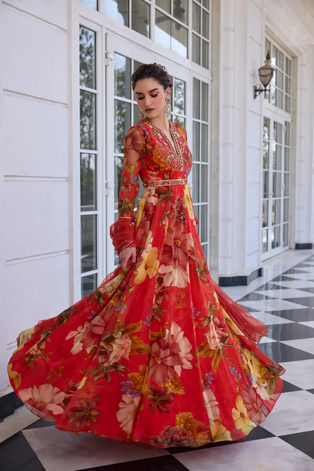 KALISTA - Mehr Anarkali Vermillion