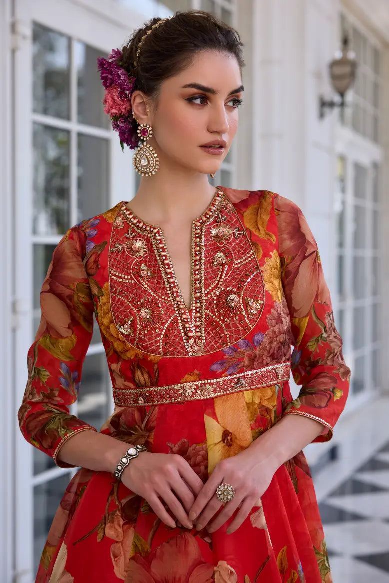 KALISTA - Mehr Anarkali Vermillion