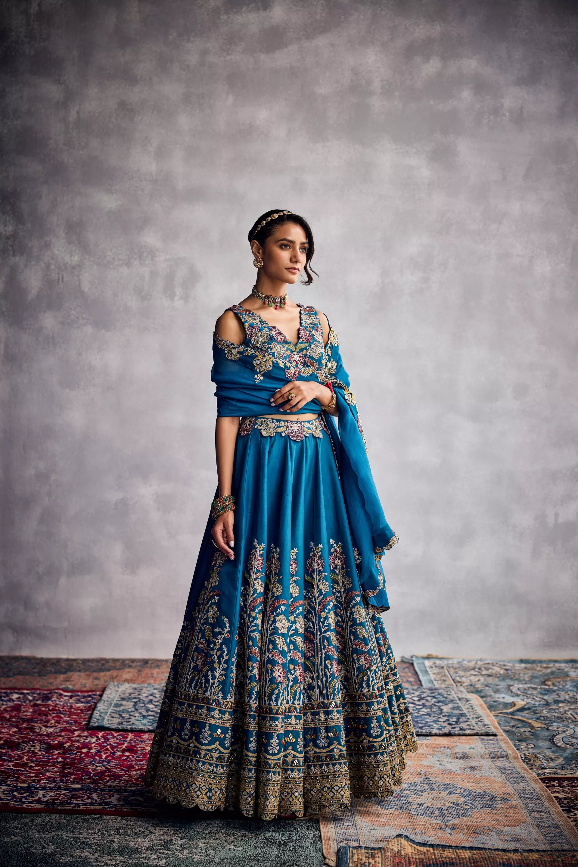 Aman Takyar - Lehenga Set