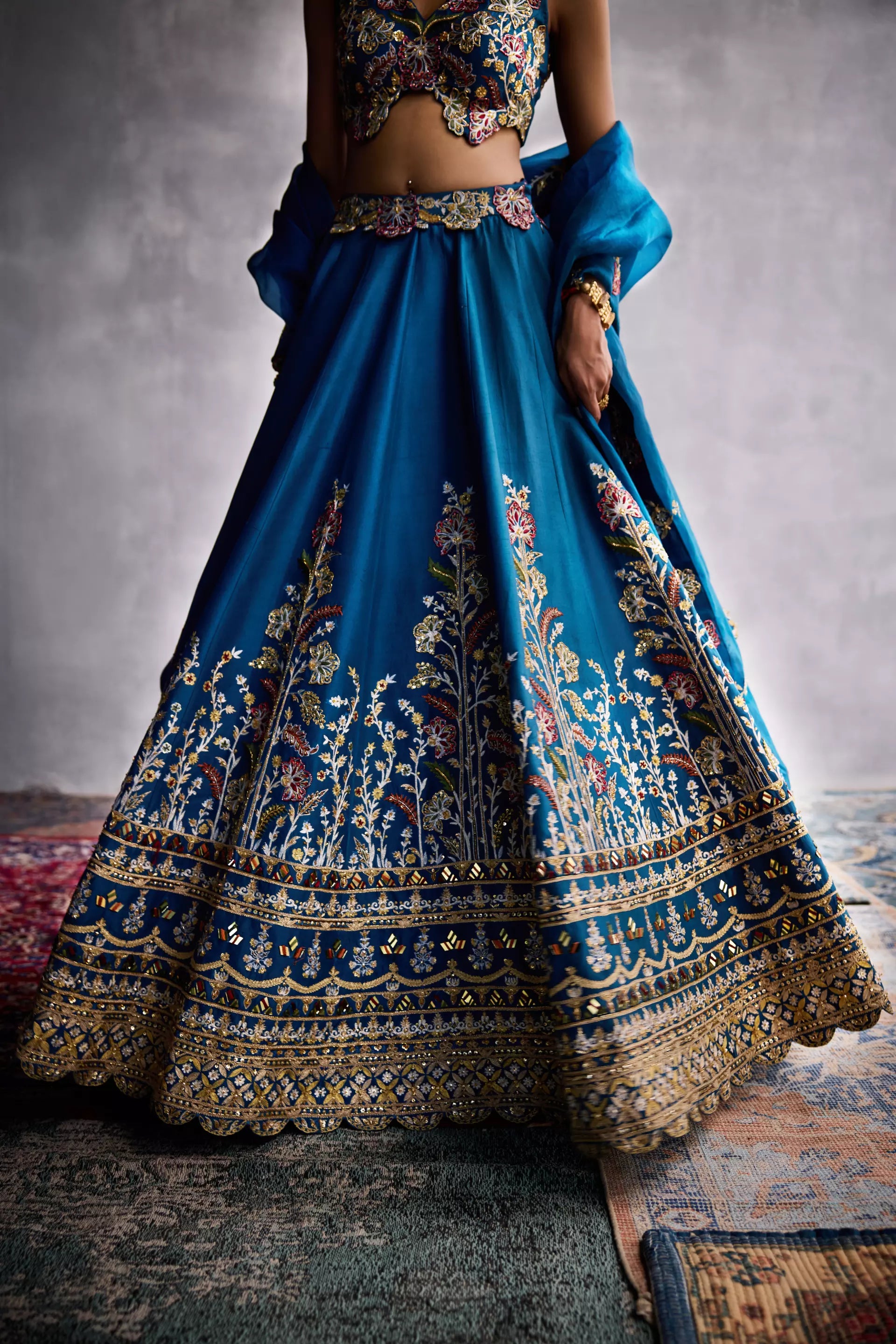 Aman Takyar - Lehenga Set