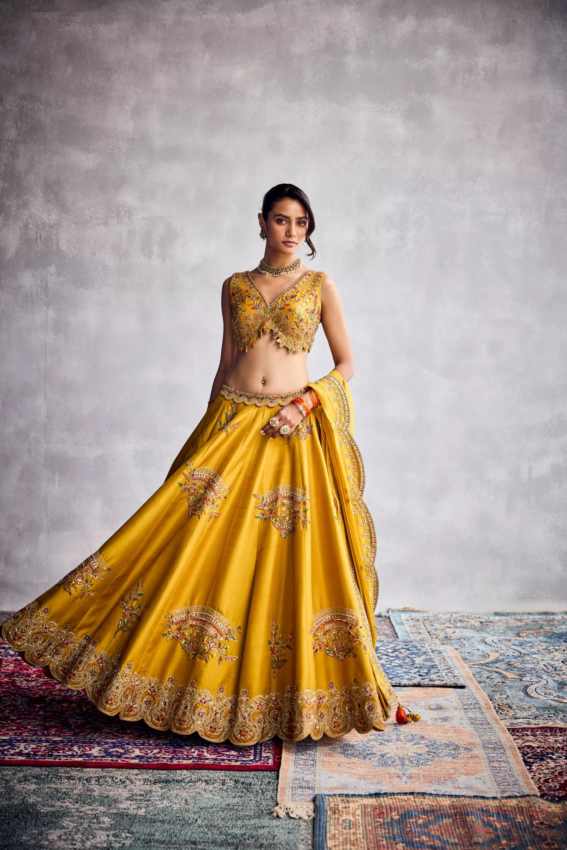 AMAN TAKYAR - Lehenga Set