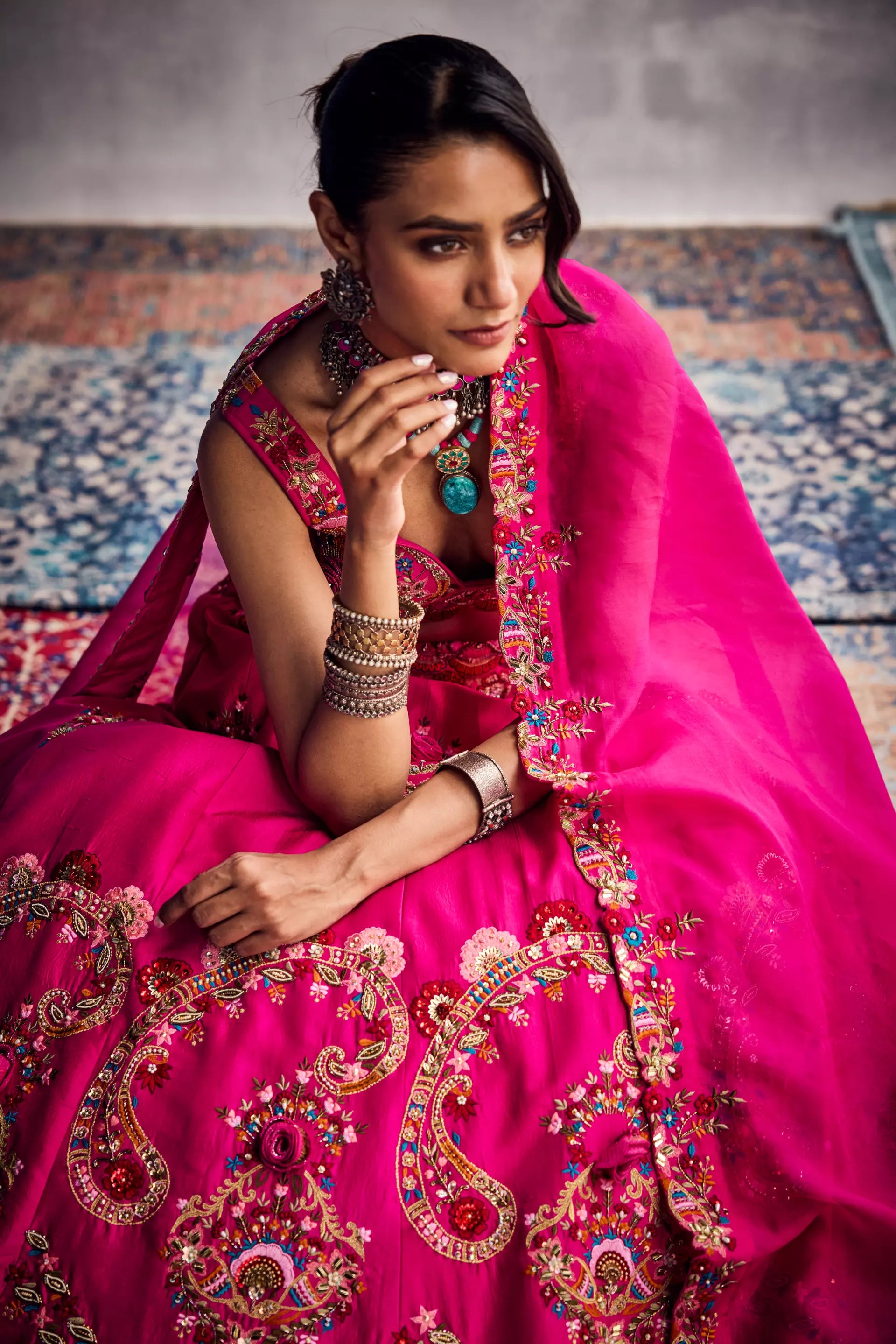 AMAN TAKYAR - Lehenga Set