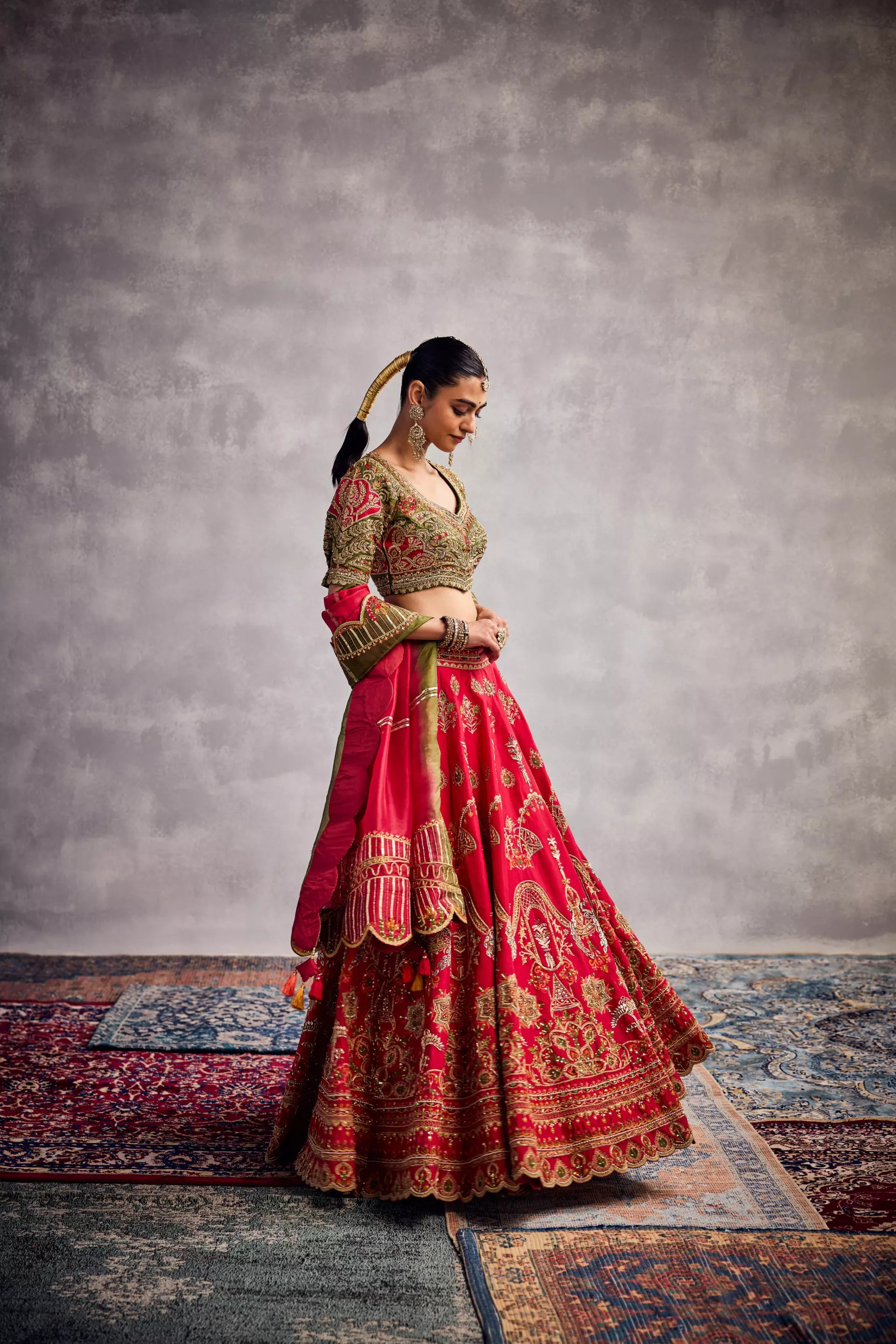 Aman Takyar - Lehenga Set