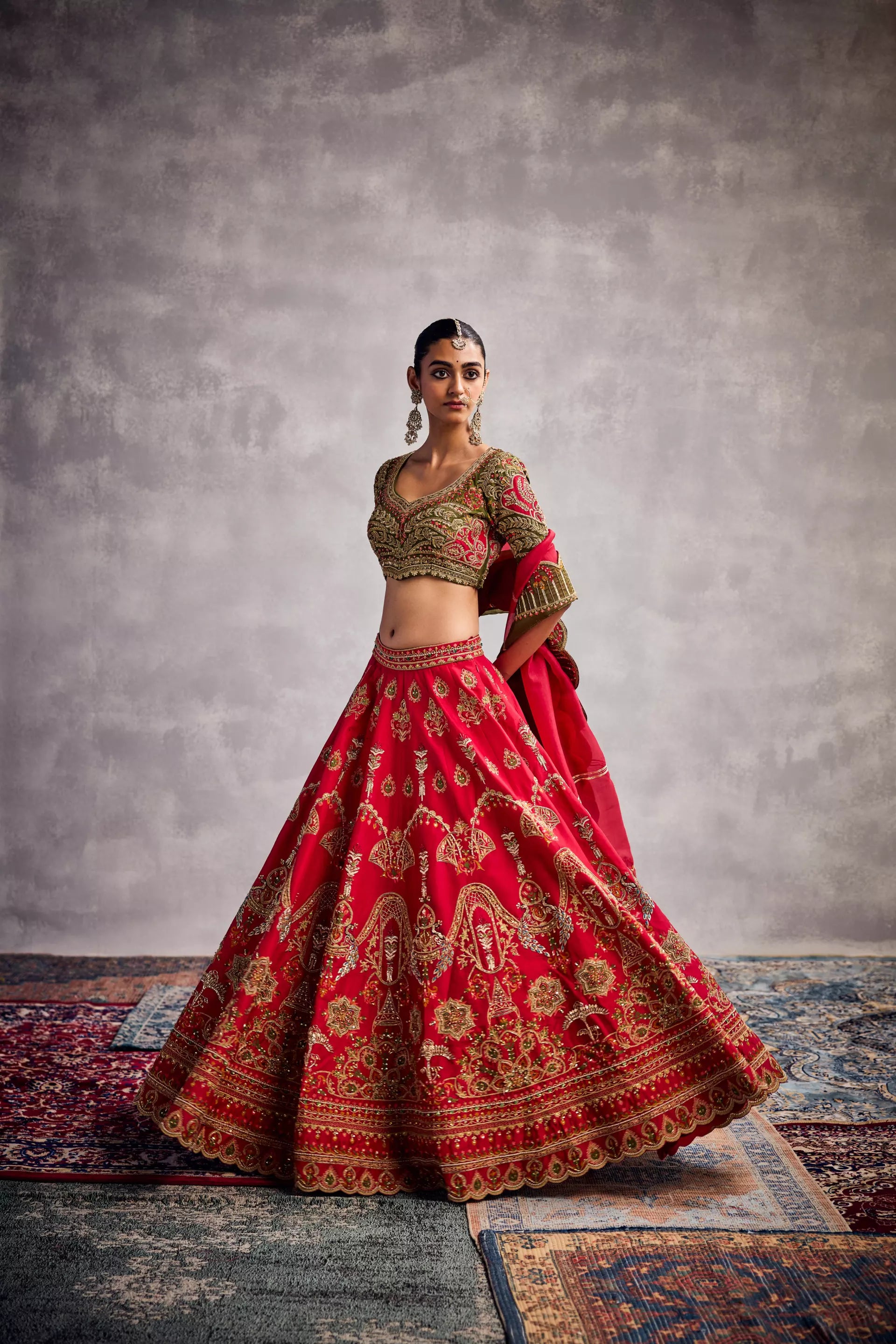 Aman Takyar - Lehenga Set