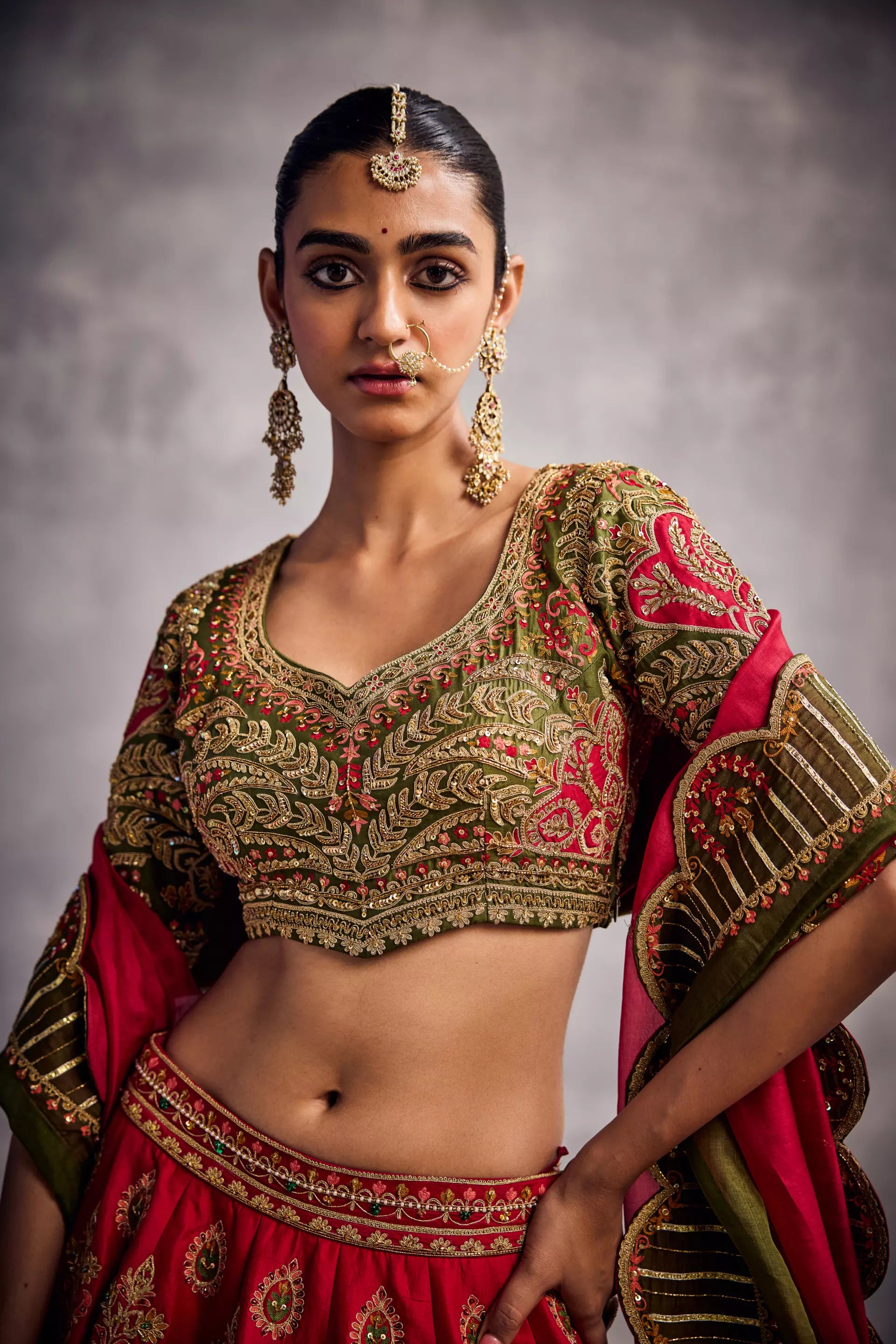Aman Takyar - Lehenga Set