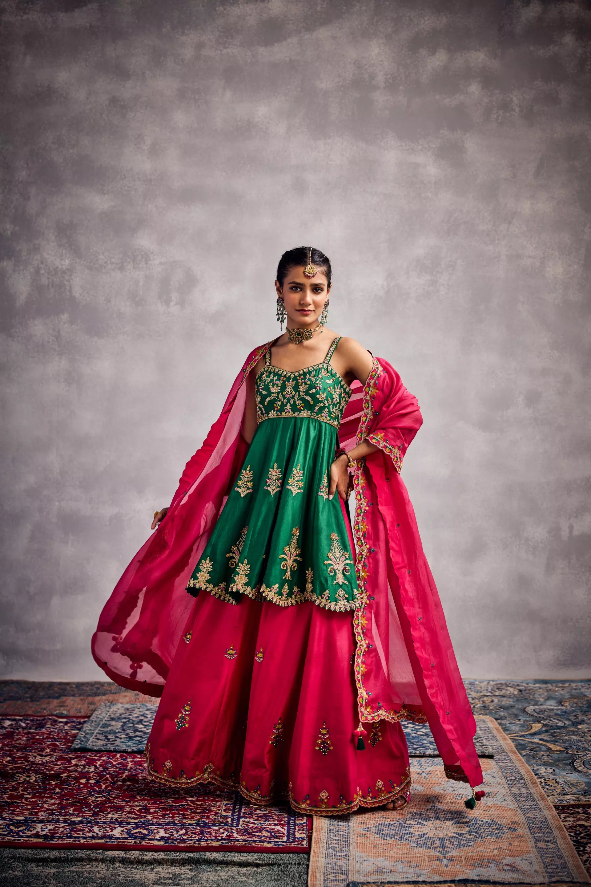 AMAN TAKYAR - Kurta Sharara Set