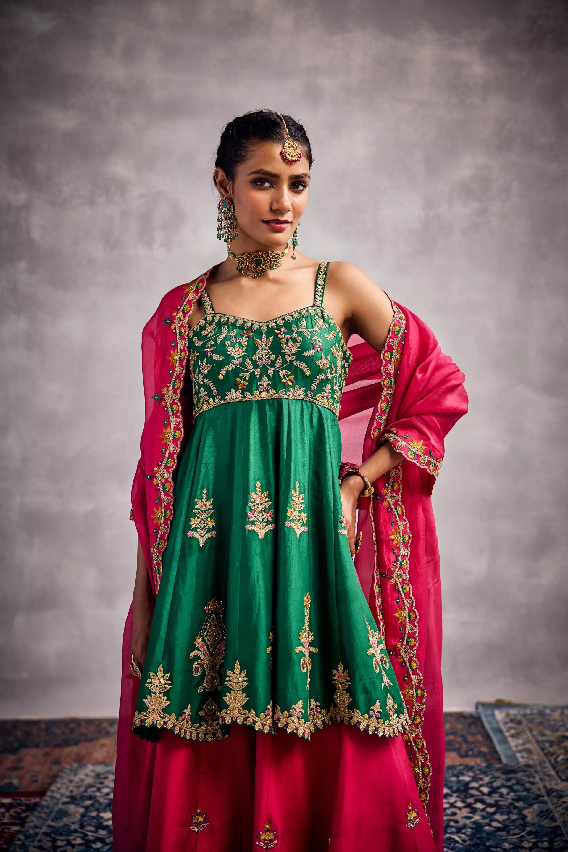 AMAN TAKYAR - Kurta Sharara Set