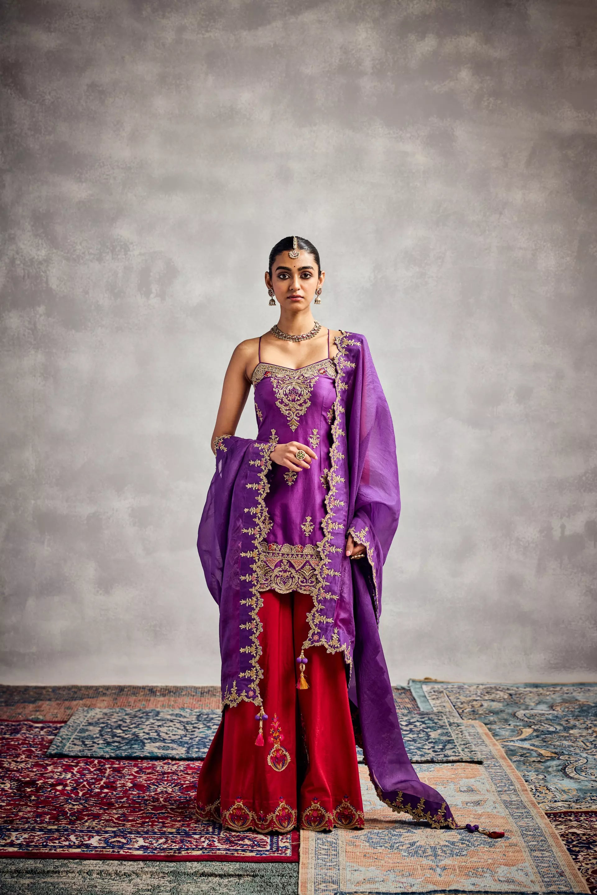 AMAN TAKYAR - Kurta Sharara Set