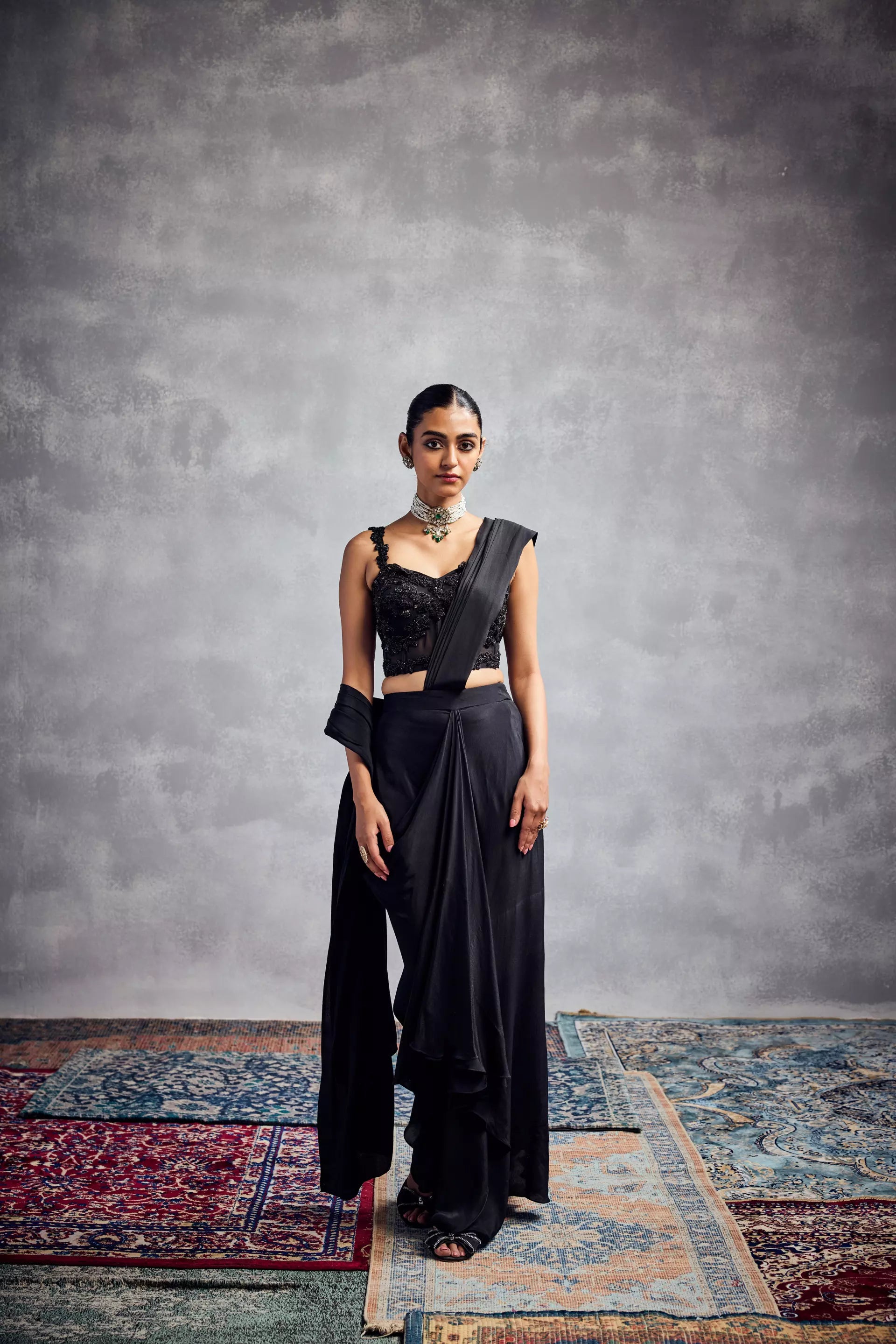 AMAN TAKYAR - Saree Set