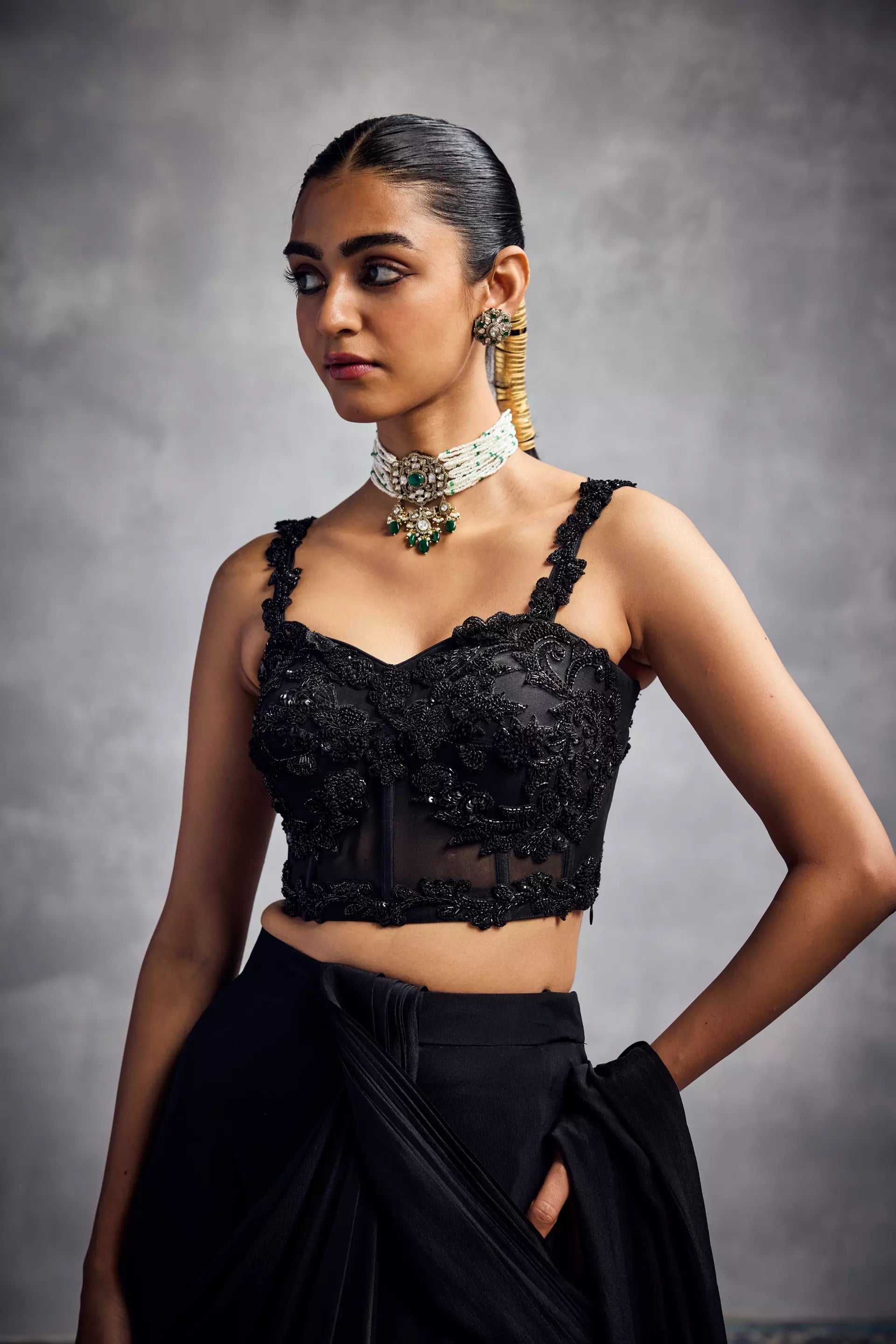 AMAN TAKYAR - Saree Set