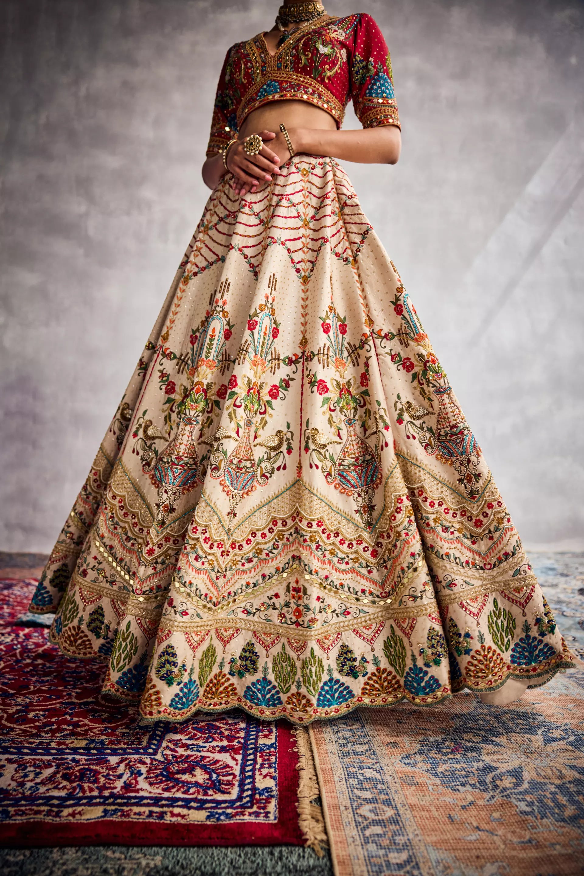 Aman Takyar - Lehenga Set