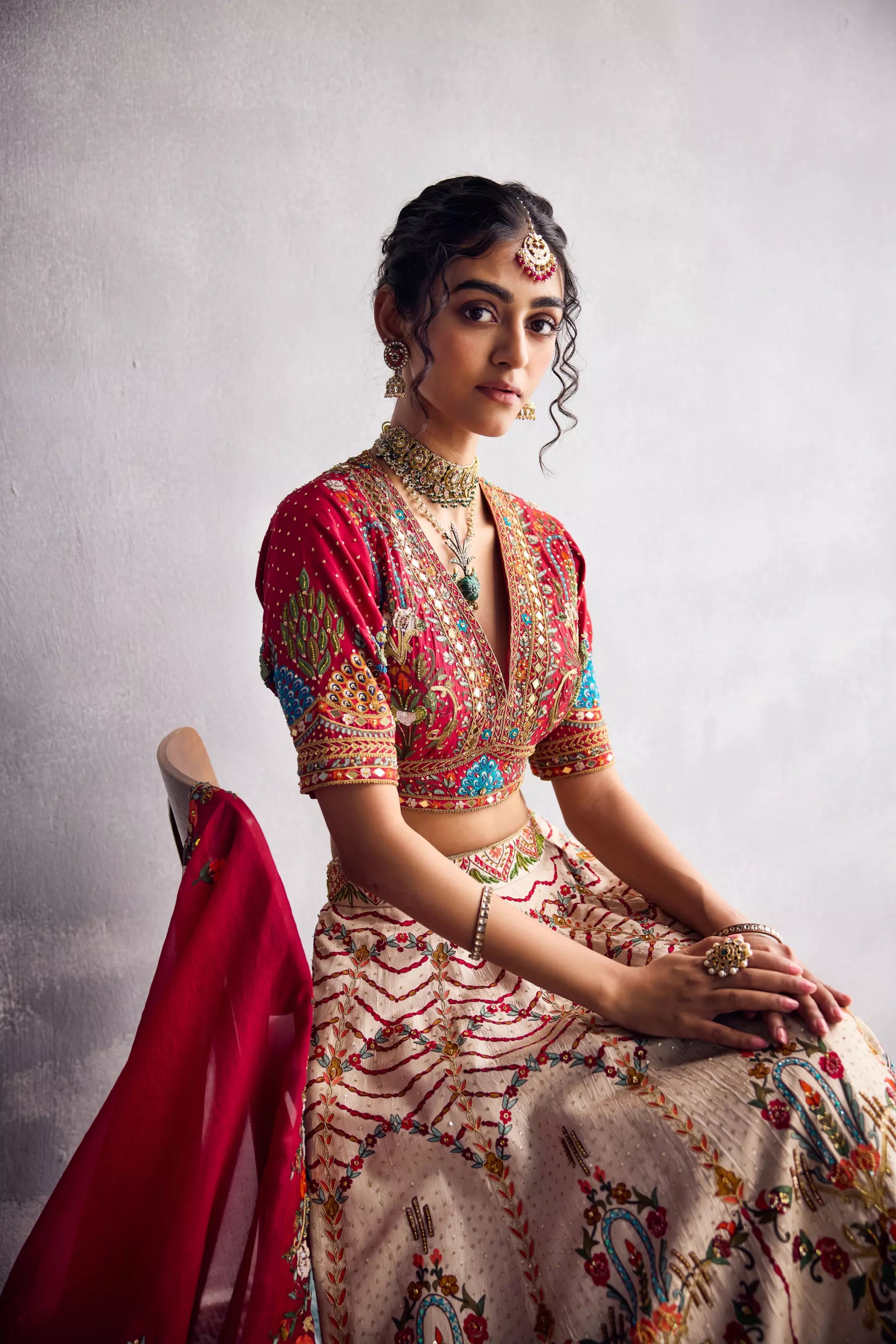 Aman Takyar - Lehenga Set