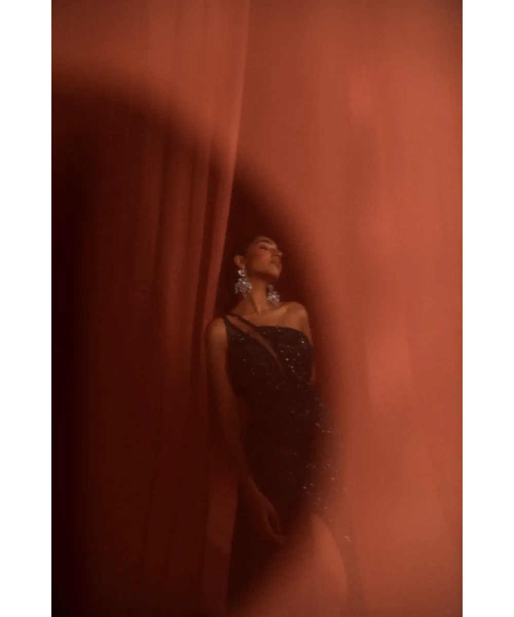 ADAARA COUTURE - Green Bloom Gown