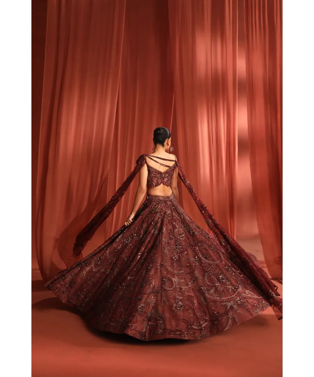 ADAARA COUTURE - Butterfly Dream Lehenga