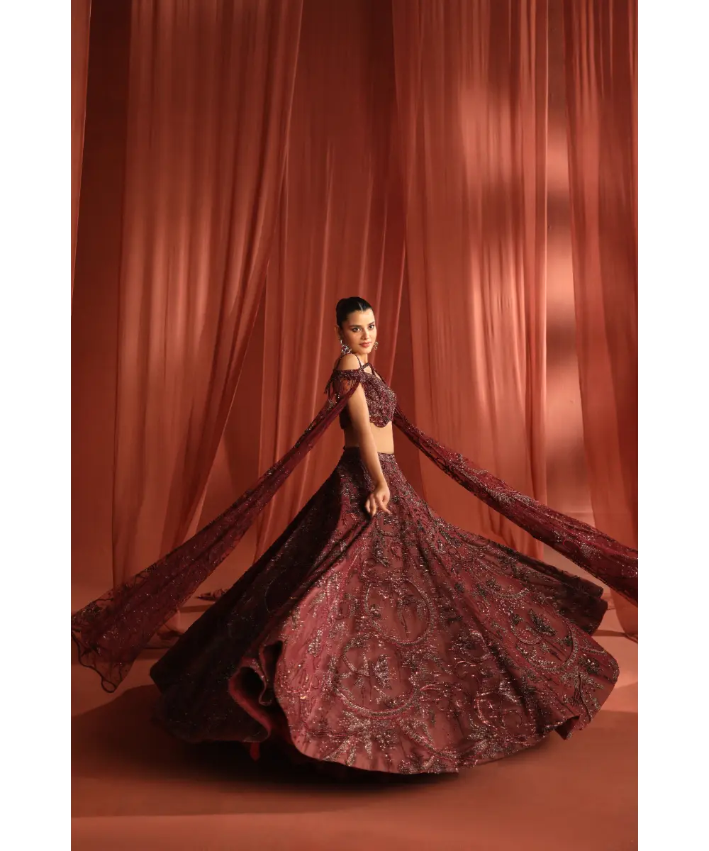 ADAARA COUTURE - Butterfly Dream Lehenga