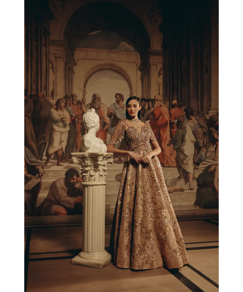 ADAARA COUTURE - Regal Renaissance Gown