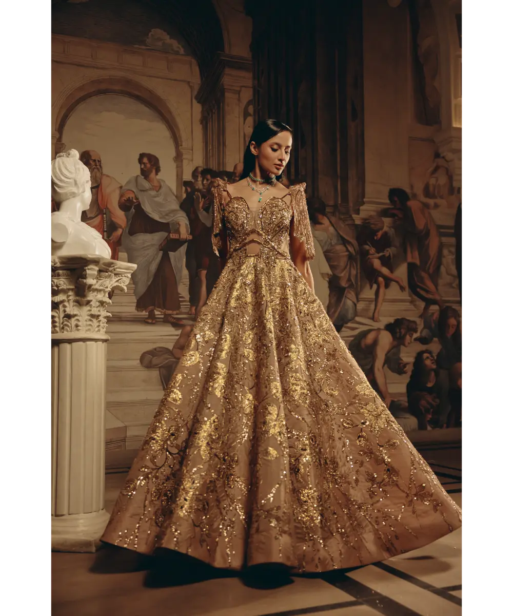 ADAARA COUTURE - Regal Renaissance Gown