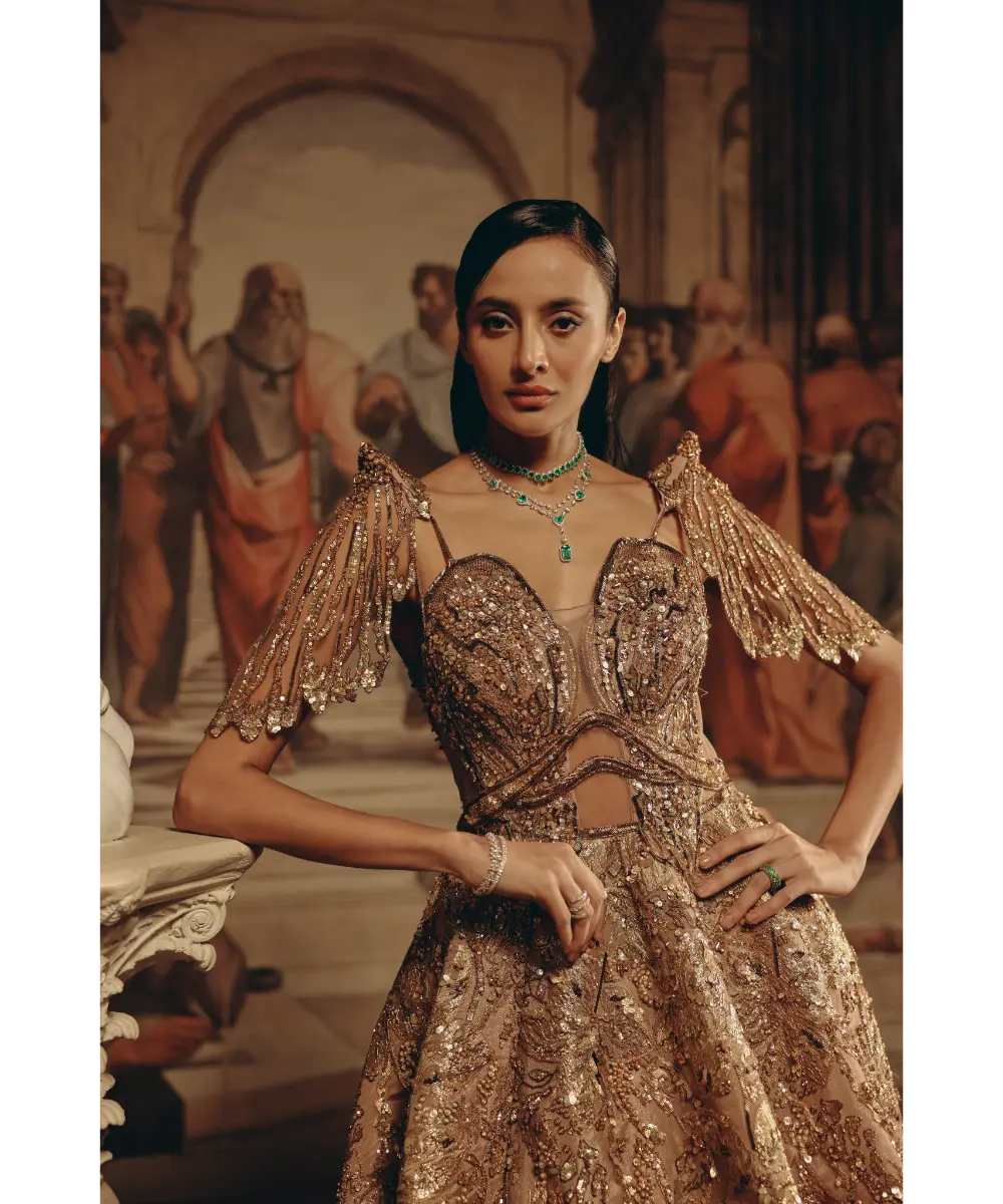 ADAARA COUTURE - Regal Renaissance Gown