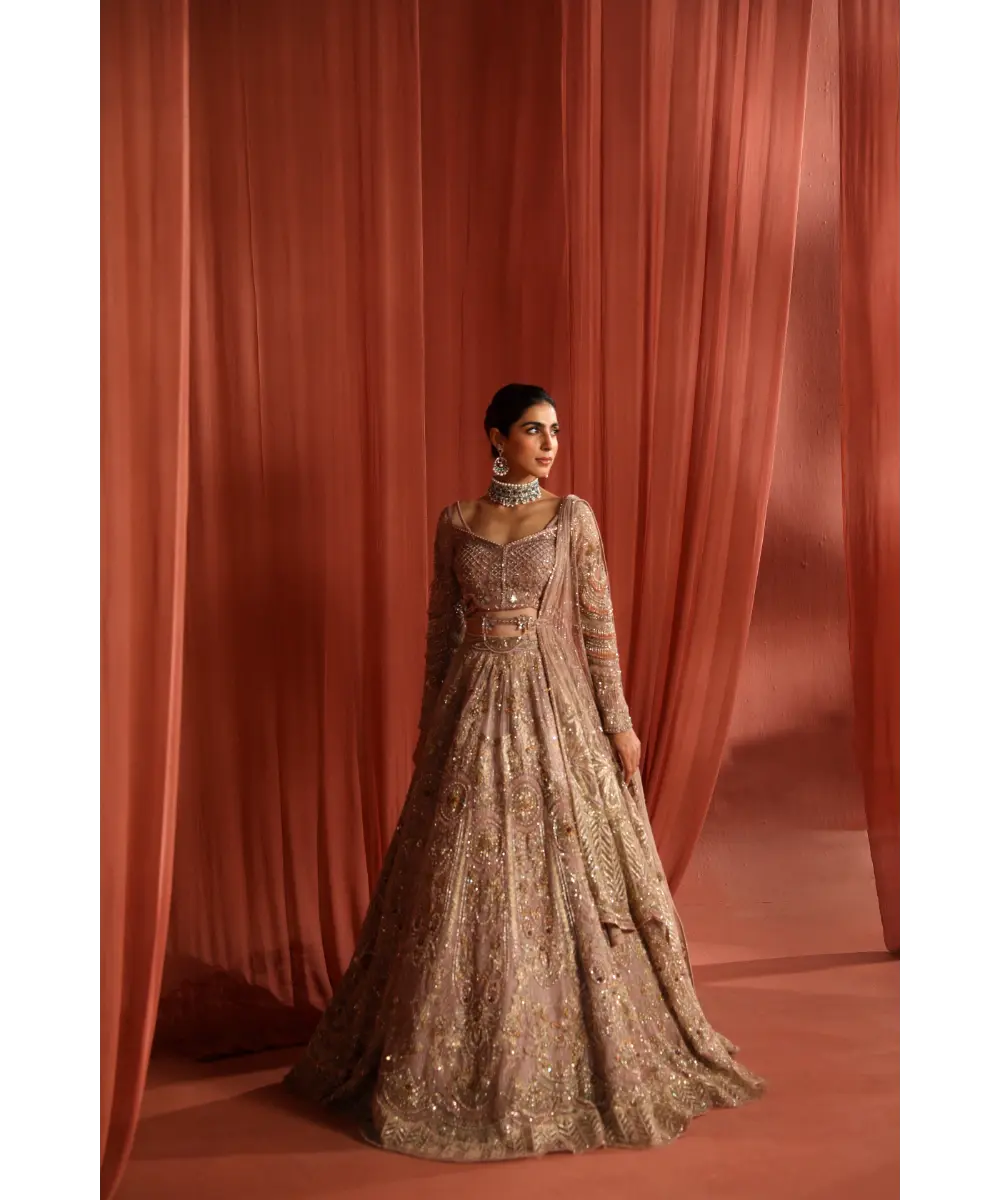 ADAARA COUTURE-  Lush Circle Lehenga