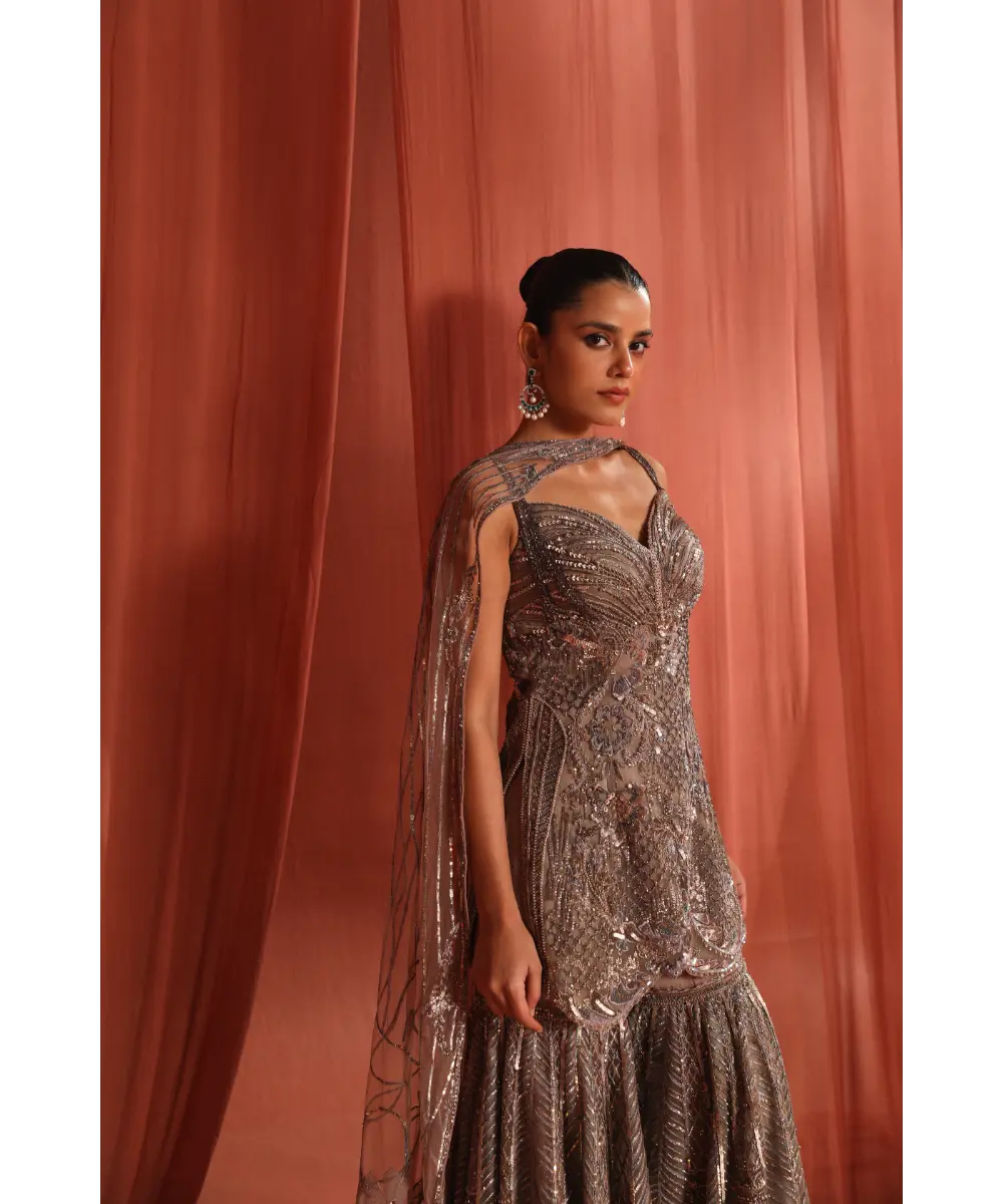 ADAARA COUTURE -  Jaal Jewels Sharara