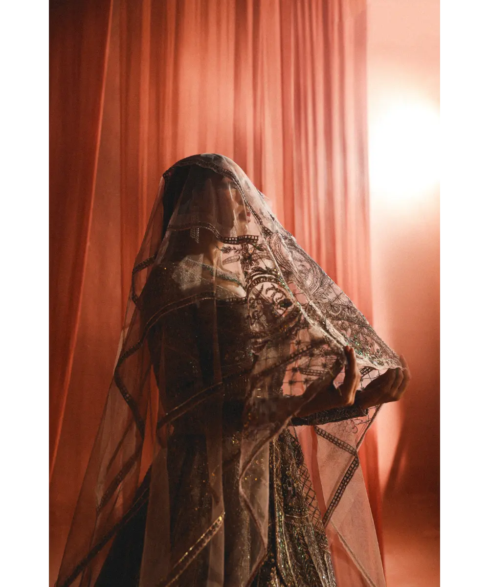 ADAARA COUTURE -  Jaal Jewels Lehenga