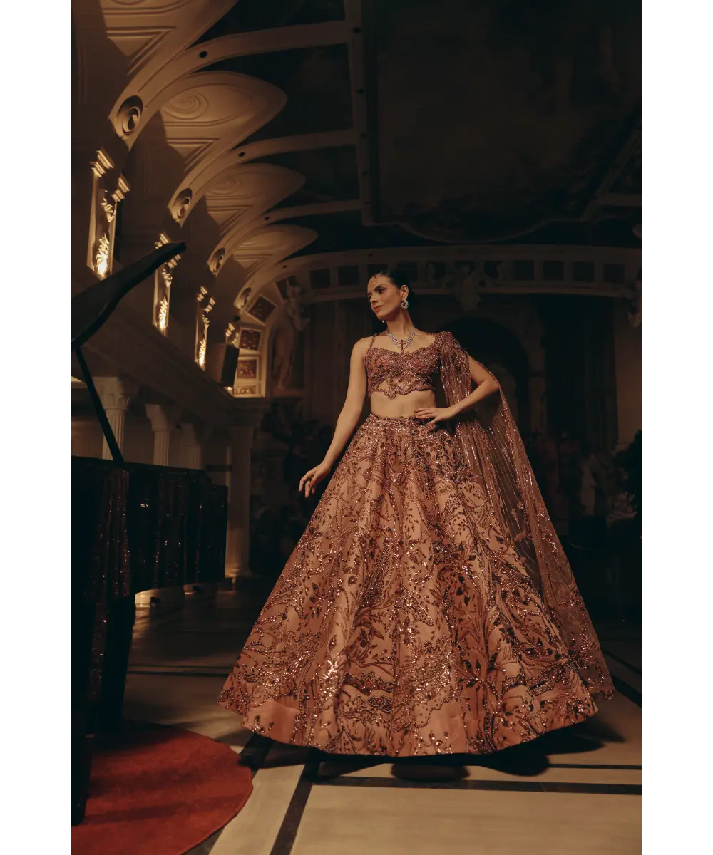 ADAARA COUTURE - Aurora Blossom Top & Skirt