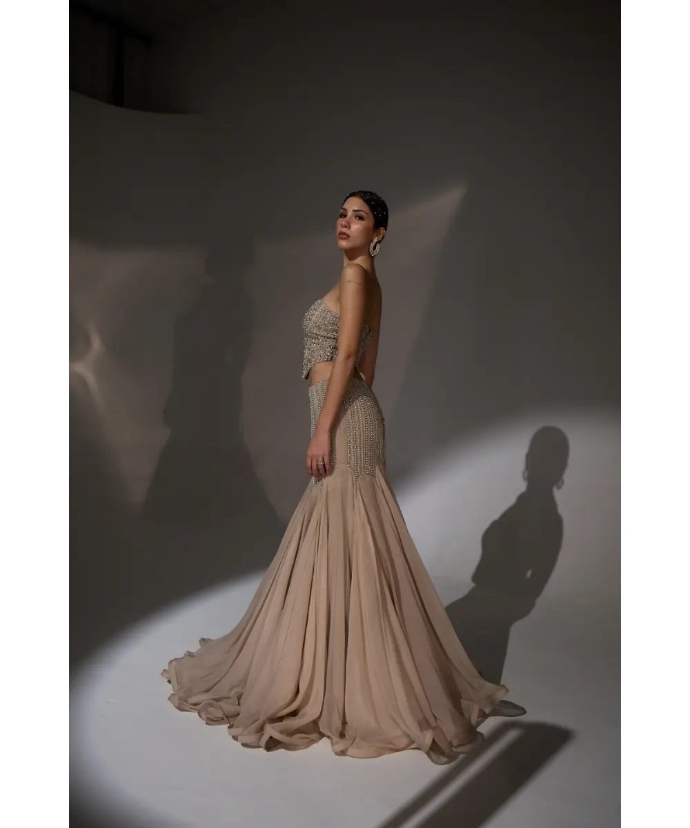 Fiona Corset-lehengas set