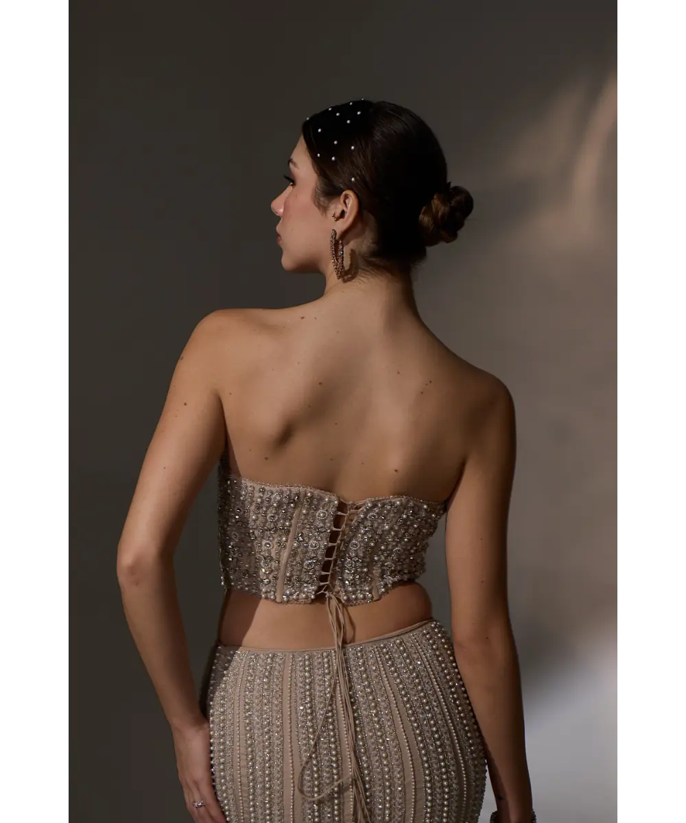 Fiona Corset-lehengas set