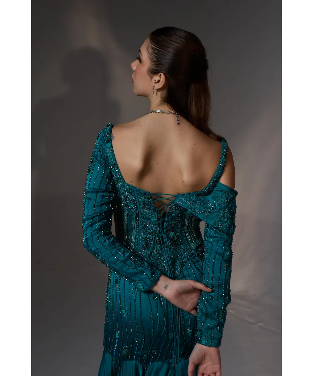 Fiona Corset-lehengas set