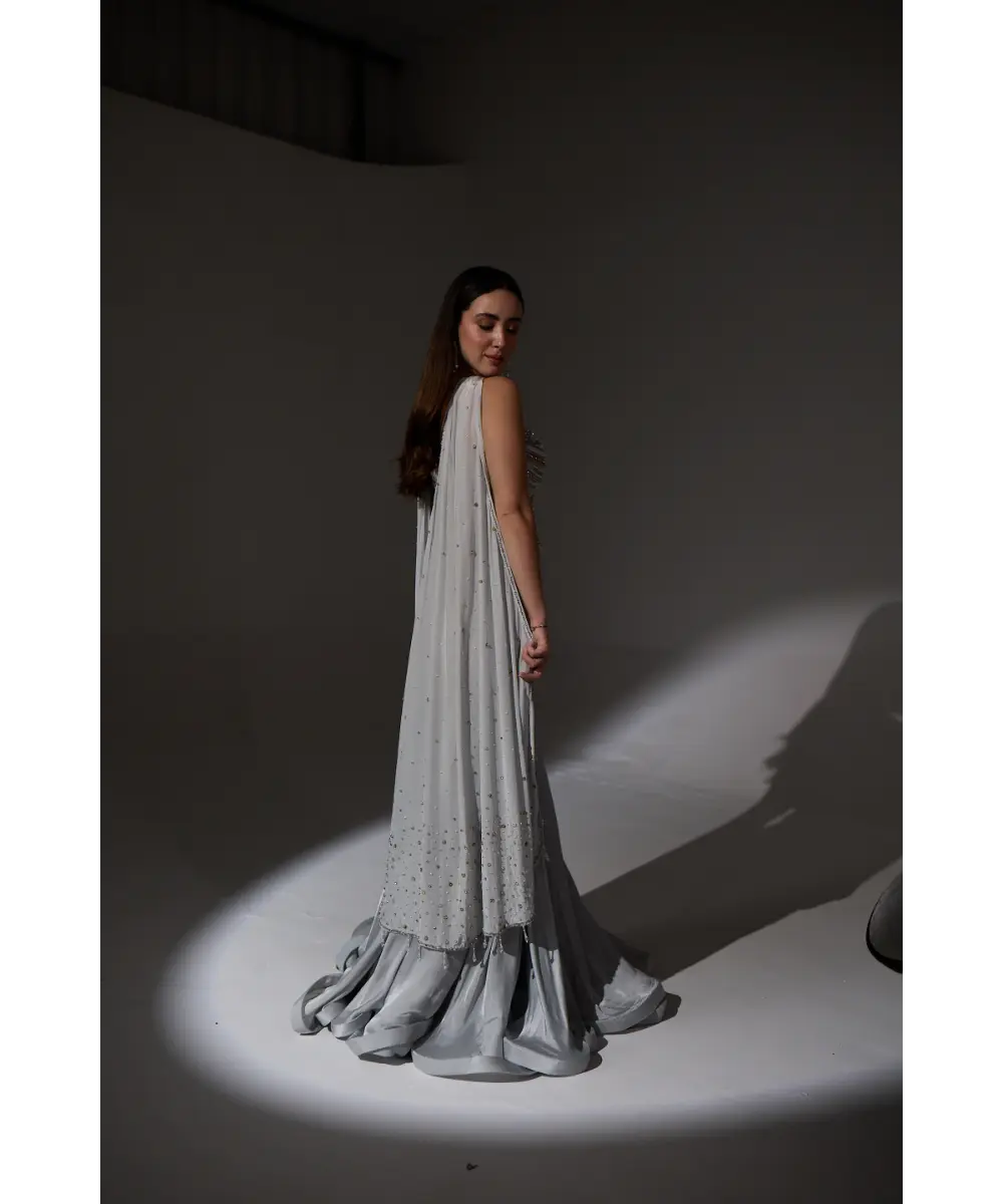 Agnes Corset Sharara set