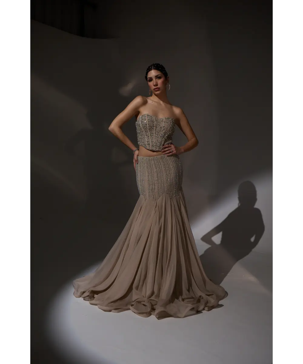 Fiona Corset-lehengas set