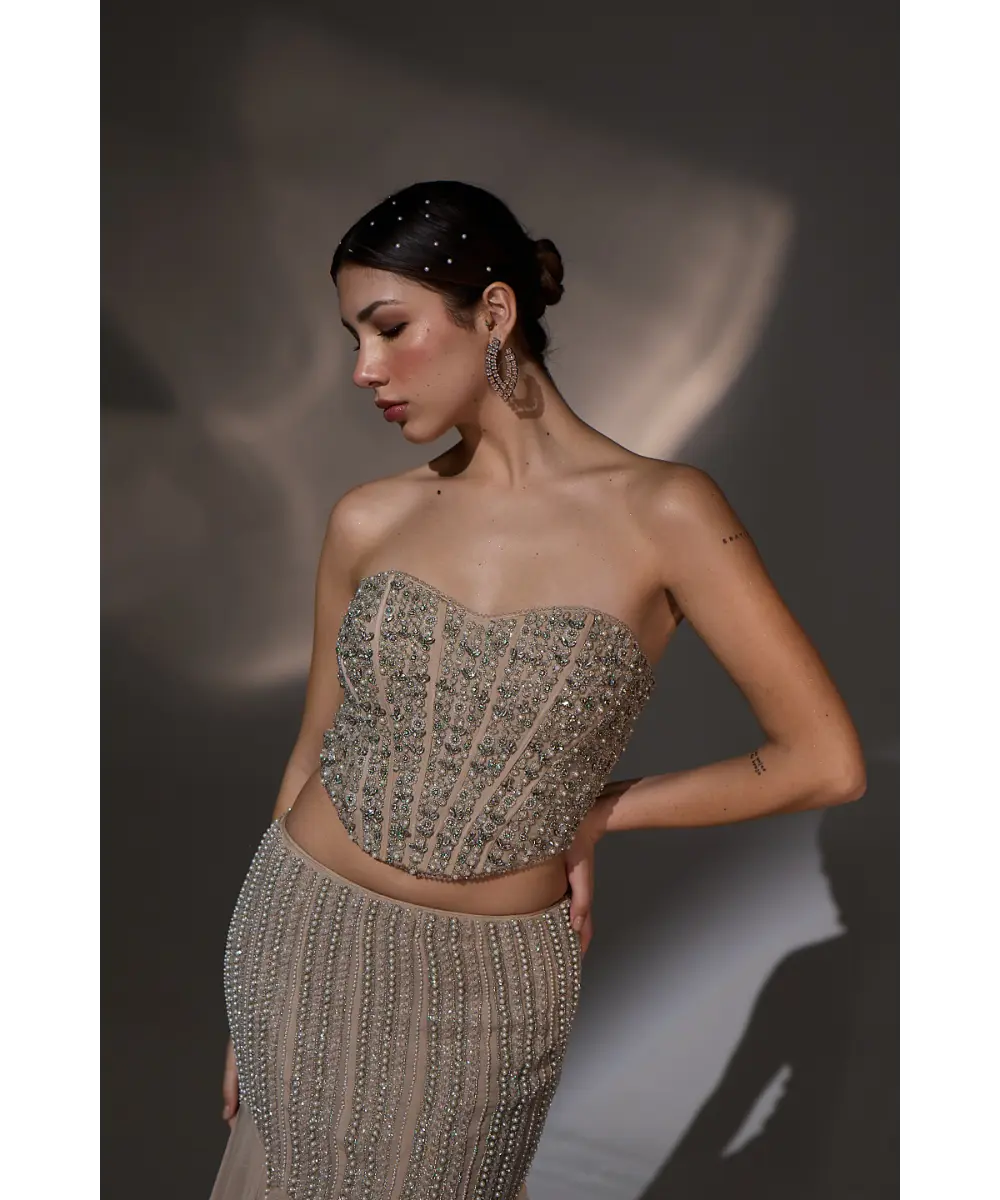 Fiona Corset-lehengas set