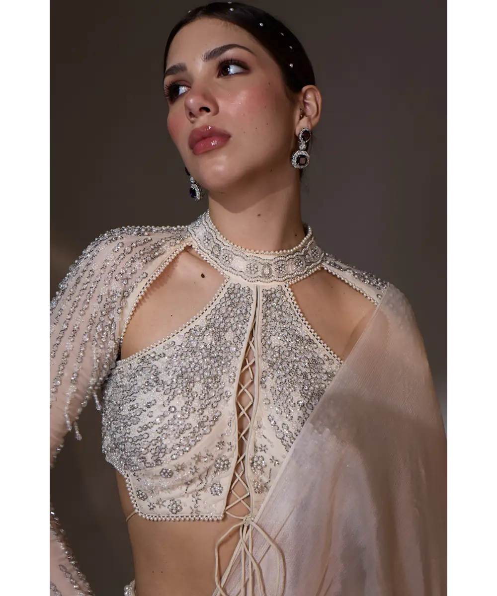 Magnolia Drape Saree